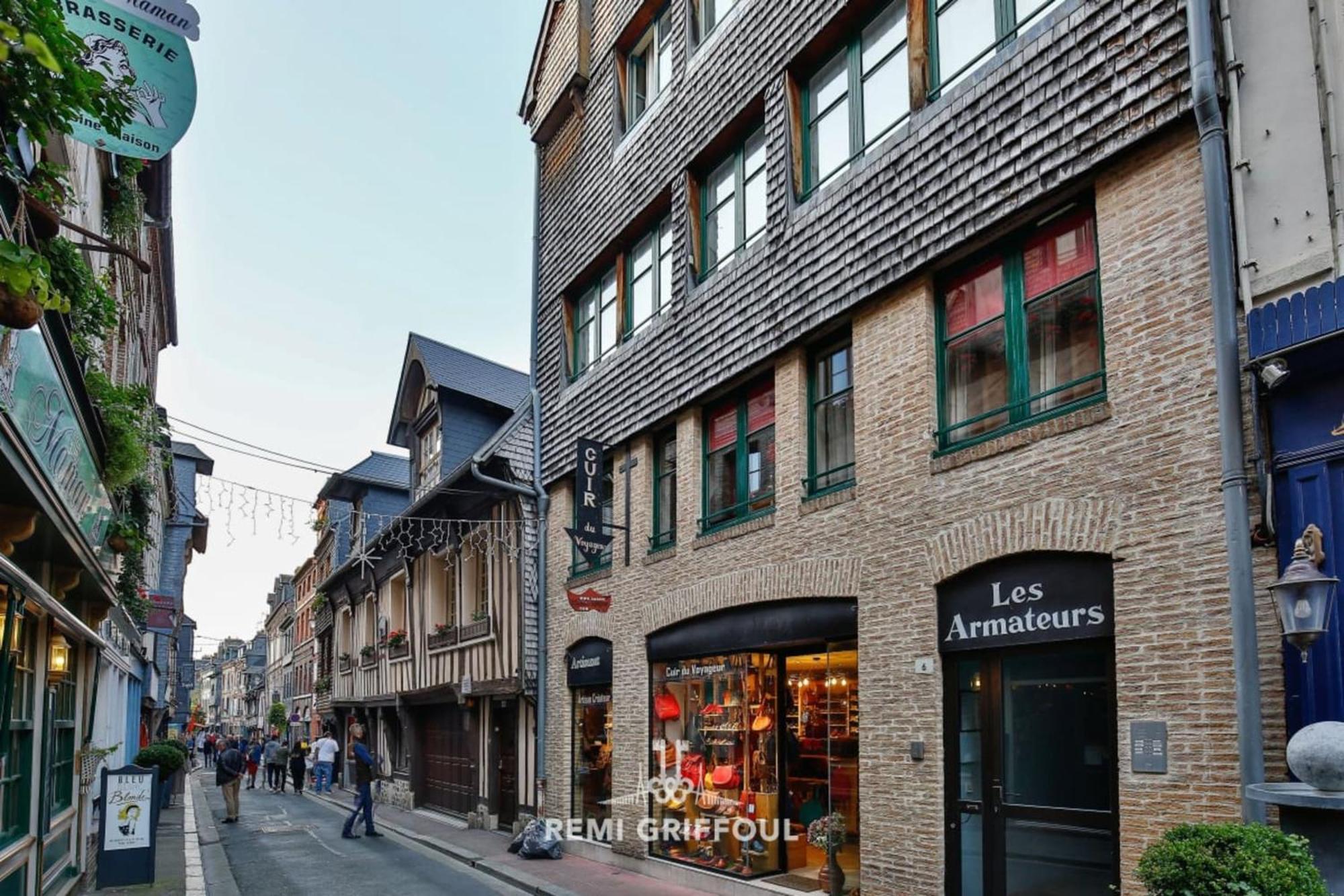 Les Armateurs Charming Gem In The City Center Private Parking 2 Guest Honfleur Esterno foto